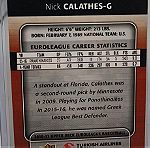  Κάρτα Νικ Καλάθης Παναθηναϊκός Euroleague 2016 Upper Deck