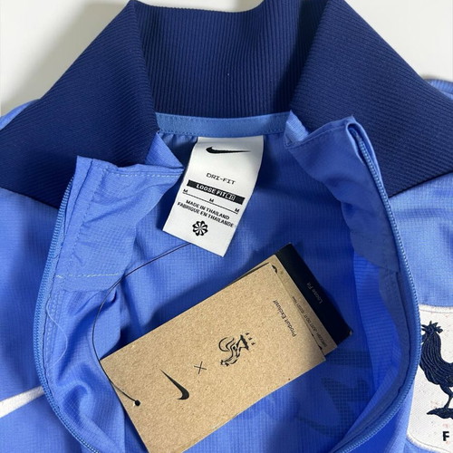 Nike Vintage Y2k FFF France National Team Full Zip Track Jacket Windbreaker new