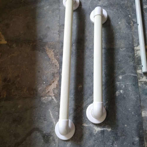 Bed safety rails new with auxiliary bathroom handles
