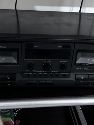 Technics RS-TR333 stereo double cassette deck