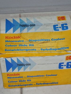 Kodak Hobby-Pac E-6 κιτ εμφάνισης έγχρωμων διαφανειών, Αμεταχείριστο
