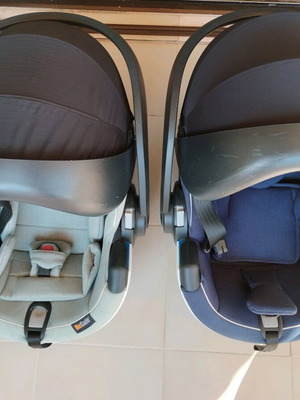 Βρεφικά καθίσματα BeSafe iZi Go Modular X2 i-Size σαν καινούργια, σετ 2 με βάσεις