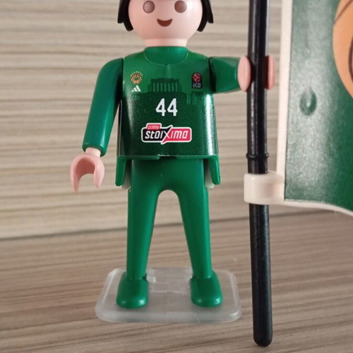 Playmobil fan figure of PAO basketball team like new