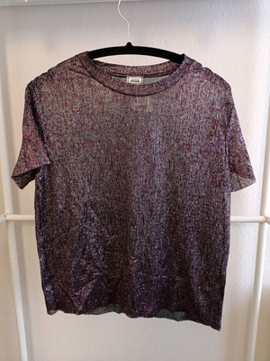 PIMKIE Metallic Blouse new, multicolor, size Small