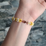 Handmade beaded bracelet new, multicolor