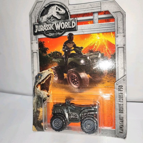 Matchbox Diecast Jurassic World Kawasaki Brute Force 750 ATV new