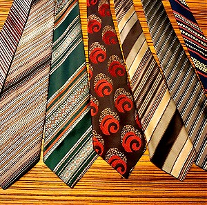7 vintage γραβάτες