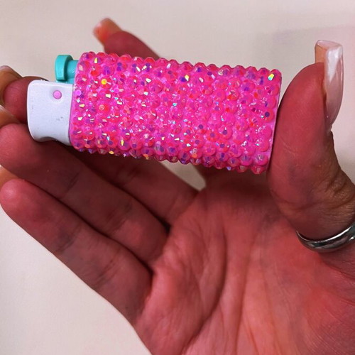 Hello Kitty Handmade Bedazzled Lighter new