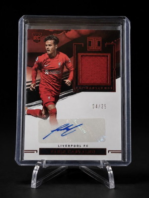 2022-23 Panini Impeccable Premier League Fabio Carvalho RC Patch Auto /35