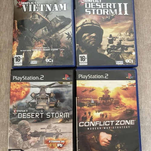 Conflict PS2 Bundle used, action games PAL