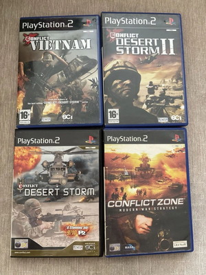 Conflict πακέτο PS2 μεταχειρισμένο, παιχνίδια δράσης PAL