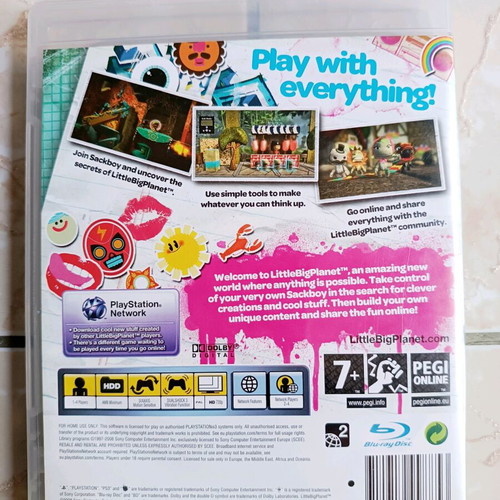 Little Big Planet PS3 like new, puzzle game