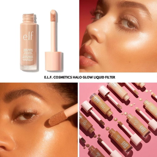 Elf Halo Glow Liquid Filter like new, shade 3 Light Medium
