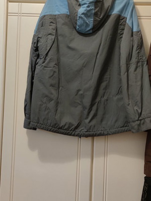 Napapijri jacket used, gray, size M