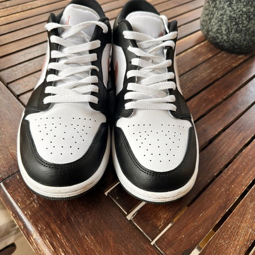 Jordan casual shoes, black and white, size 44.5