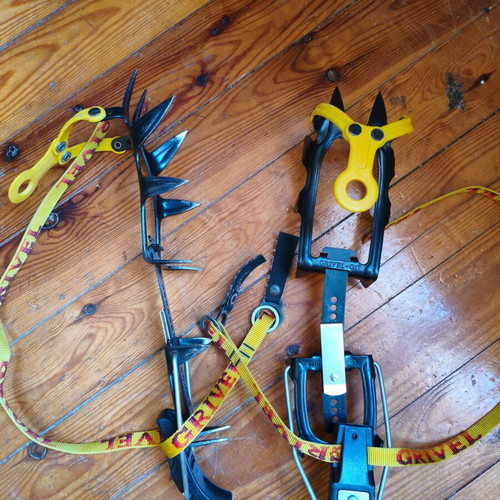 Grivel crampons used, almost unused and in very good condition