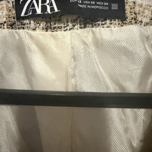 Zara tweed jacket, XS