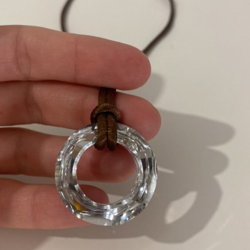 Handmade diamond necklace used