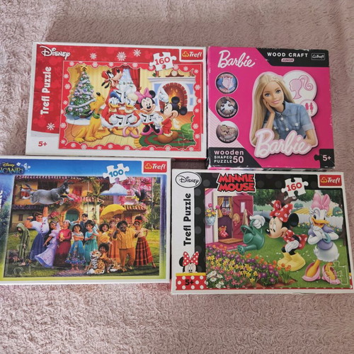 Puzzle μεταχειρισμένα, πακέτο 4 τεμαχίων