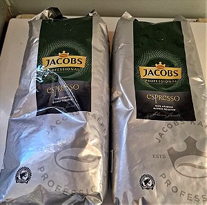 Καφές Espresso Jacobs Professional Arabica 100% 1000g σε κόκκους !!!