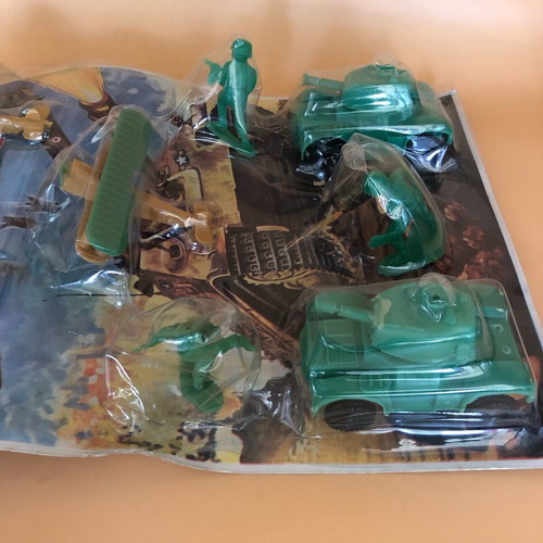 The Desert Fox Rommel used toy with military vehicles and airplanes