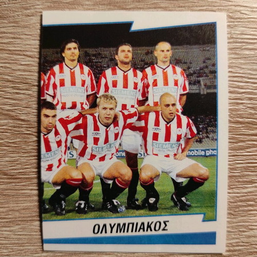 Panini Football Sticker 2001 like new, Olympiakos