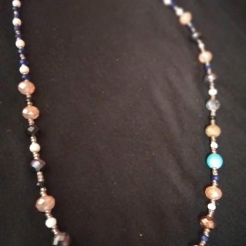 Handmade necklaces like new, set of 3, colorful