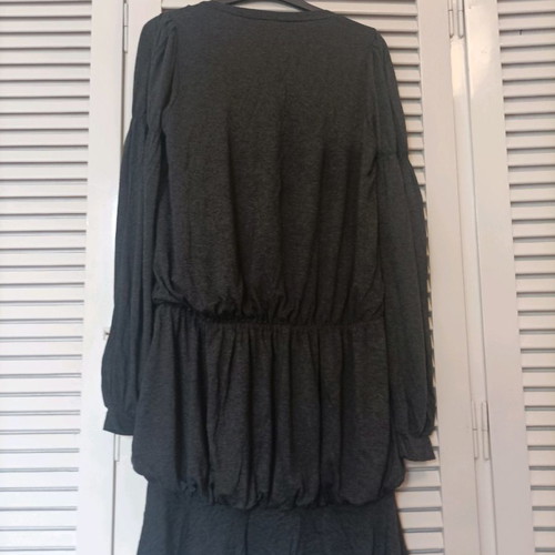 Makis Tselios dress used, dark gray, size L
