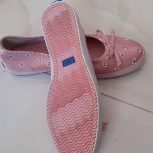 Pink ballerina shoes used, size 37.5, very good condition