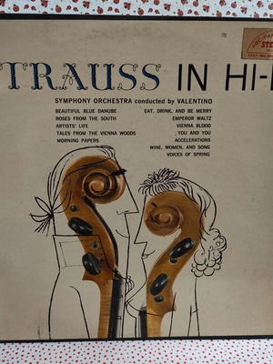 Valentino Strauss In Hi-Fi vinyl record used, classical