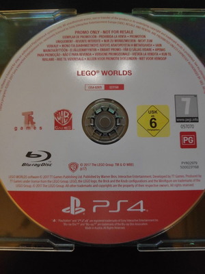 Lego Worlds for PS4 like new