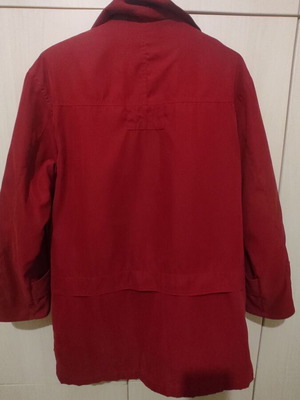 Arhontis women's spring autumn jacket with fleece lining, used, red