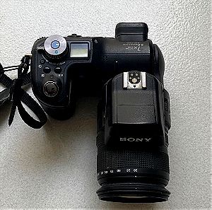 Sony Cyber-Shot DSC-F828 8MP 7X Optical Zoom Digital Compact Camera [Near Mint]