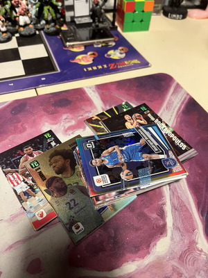 Euroleague cards like new, set of 55