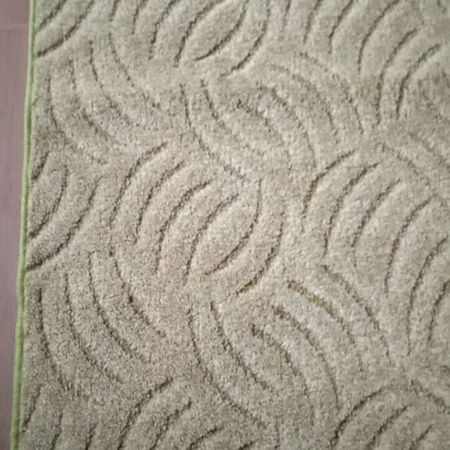 Rug set green like new