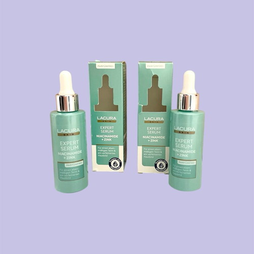Lacura Skin Expert Serum Niacinamide + Zinc 60 ml new