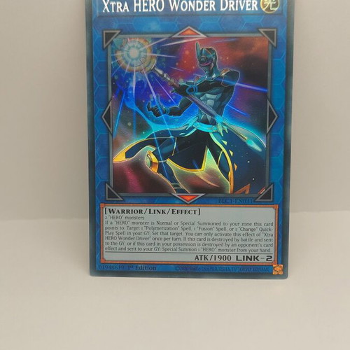 Xtra HERO Wonder Driver V.2 Special Yu-Gi-Oh! card