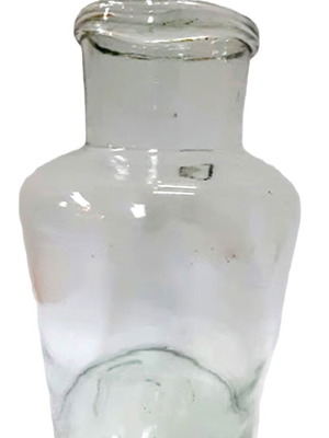 Vintage glass jar 5 liters like new, round shape