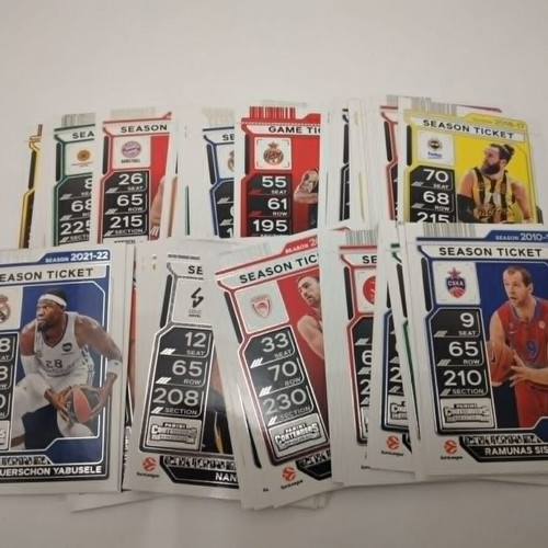 Euroleague Contenders 2026 Ολοκληρωμένη σειρά 100 αυτοκόλλητα καινούργια