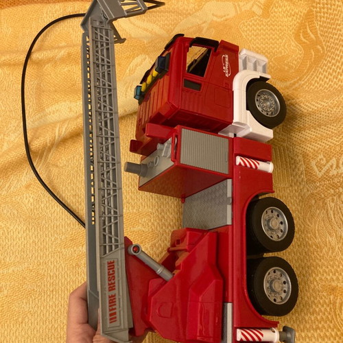 Fire truck used with sounds and light