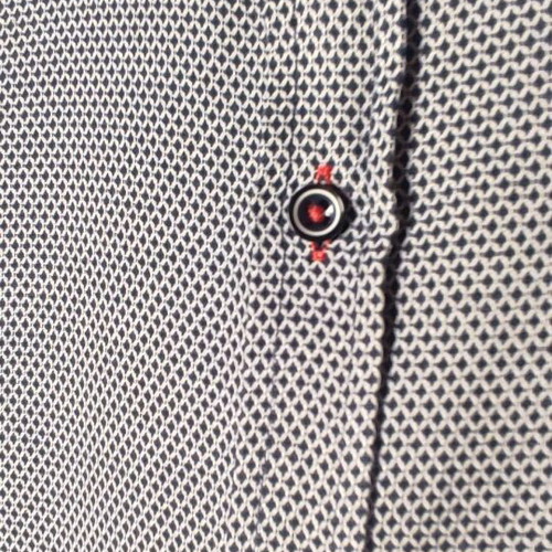 Dash&Dot slim fit men's shirt blue pattern like new, size S