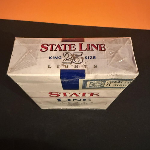 State Line Lights pack of 25 King Size cigarettes new, Gallaher