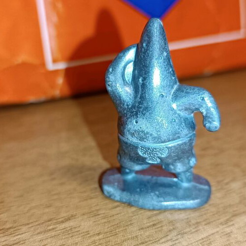 Pewter Spongebob SquarePants Patrick Star figure used replacement