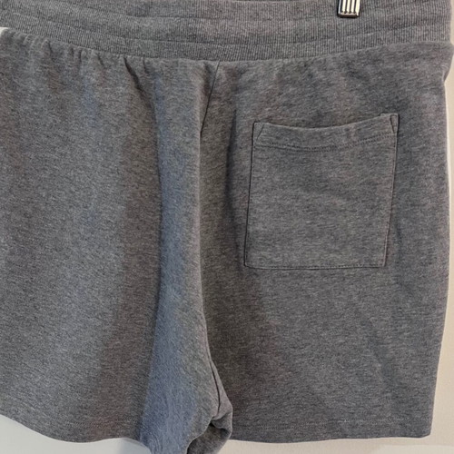 Asos sports shorts cotton, like new, grey and white, size L