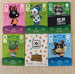 Animal Crossing visitor cards like new