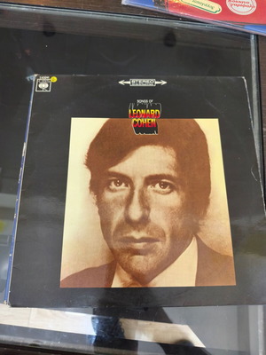 Songs of Leonard Cohen vinyl record used