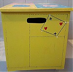 Παιδικό ξύλινο κουτί αποθήκευσης