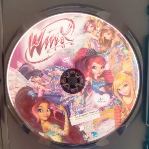 Winx Club DVD Battle for the Ocean, Greek