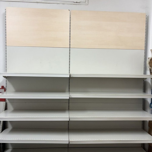 Shelf like new, height 2.4m, length 2.25m, width 0.5m