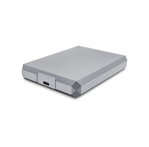 Σφραγισμένος φορητός σκληρός δίσκος Lacie 4TB USB Type-C HDD 2.5" - Γκρι